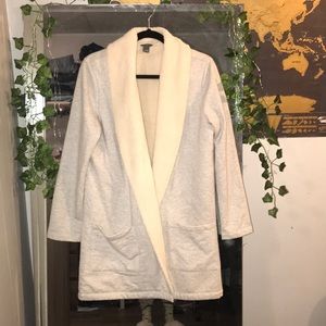 Eddie Bauer fuzzy cardigan